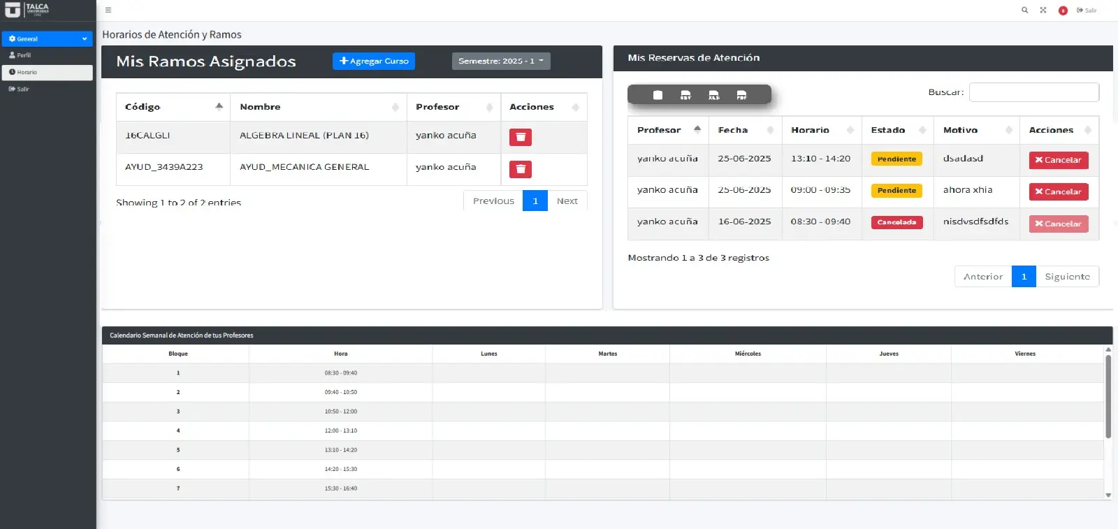 Gestión de Horarios Académicos (Dockerizado)